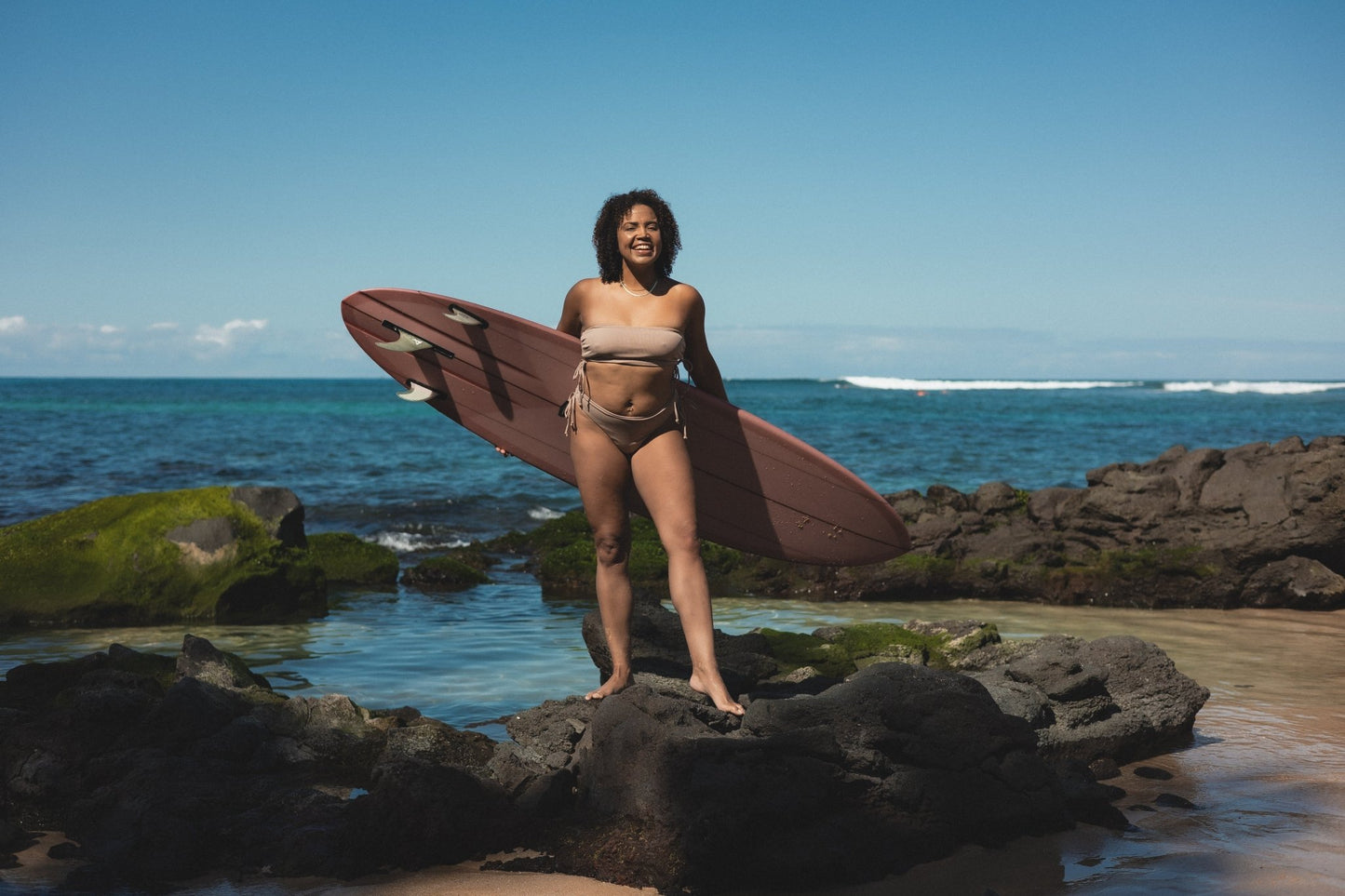 Mocha Tube Top - Do Good Swimwear