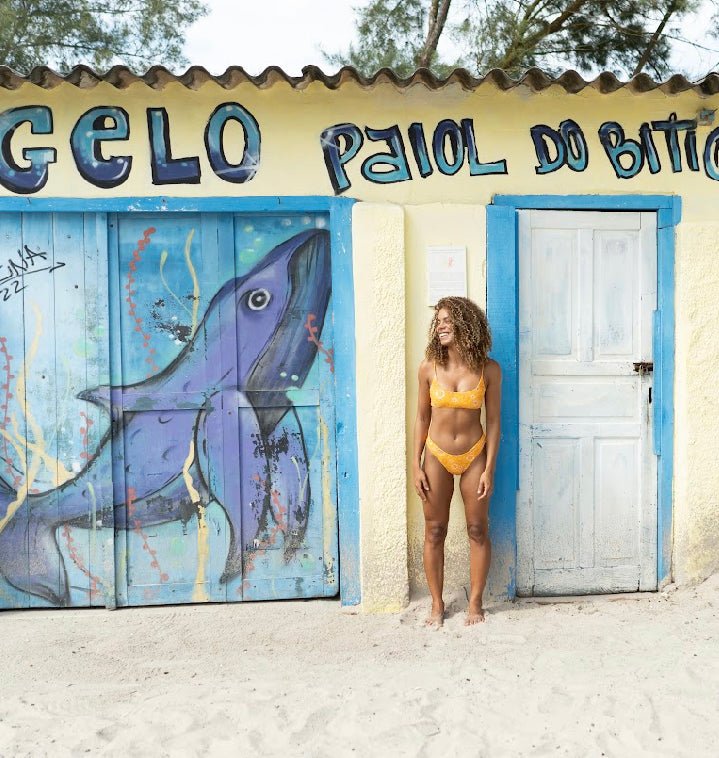 Orange Blossom Basic Bottoms - Do Good Swimwear