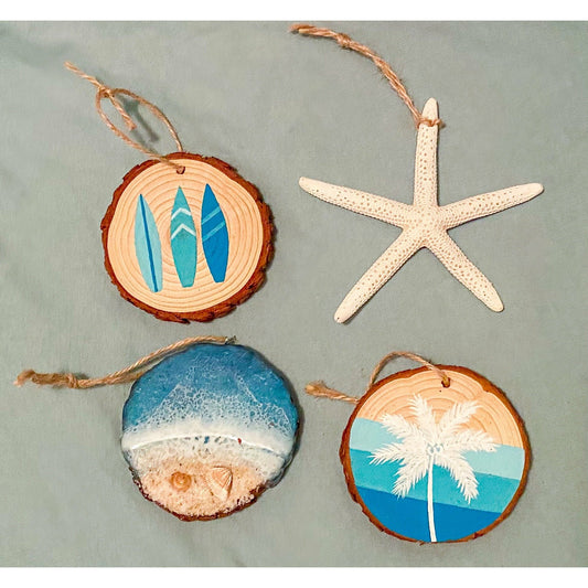 Beach Inspired Handmade Ornaments - Do Good Swimwear