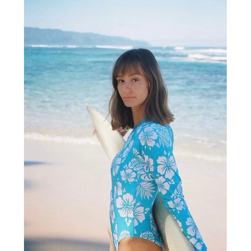 Blue Crush Rashguard - Do Good Swimwear