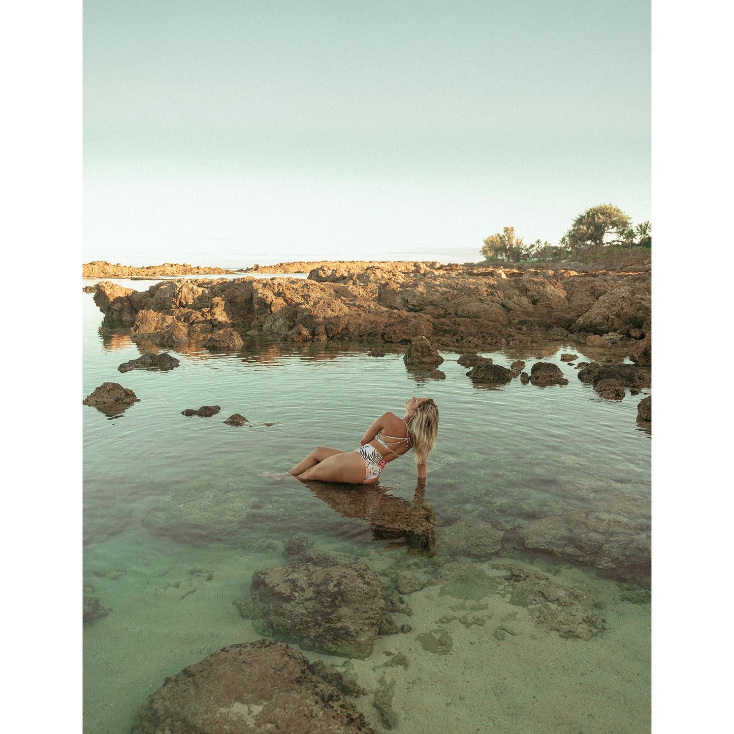 Island Time High Waist Bottoms - Do Good Swimwear