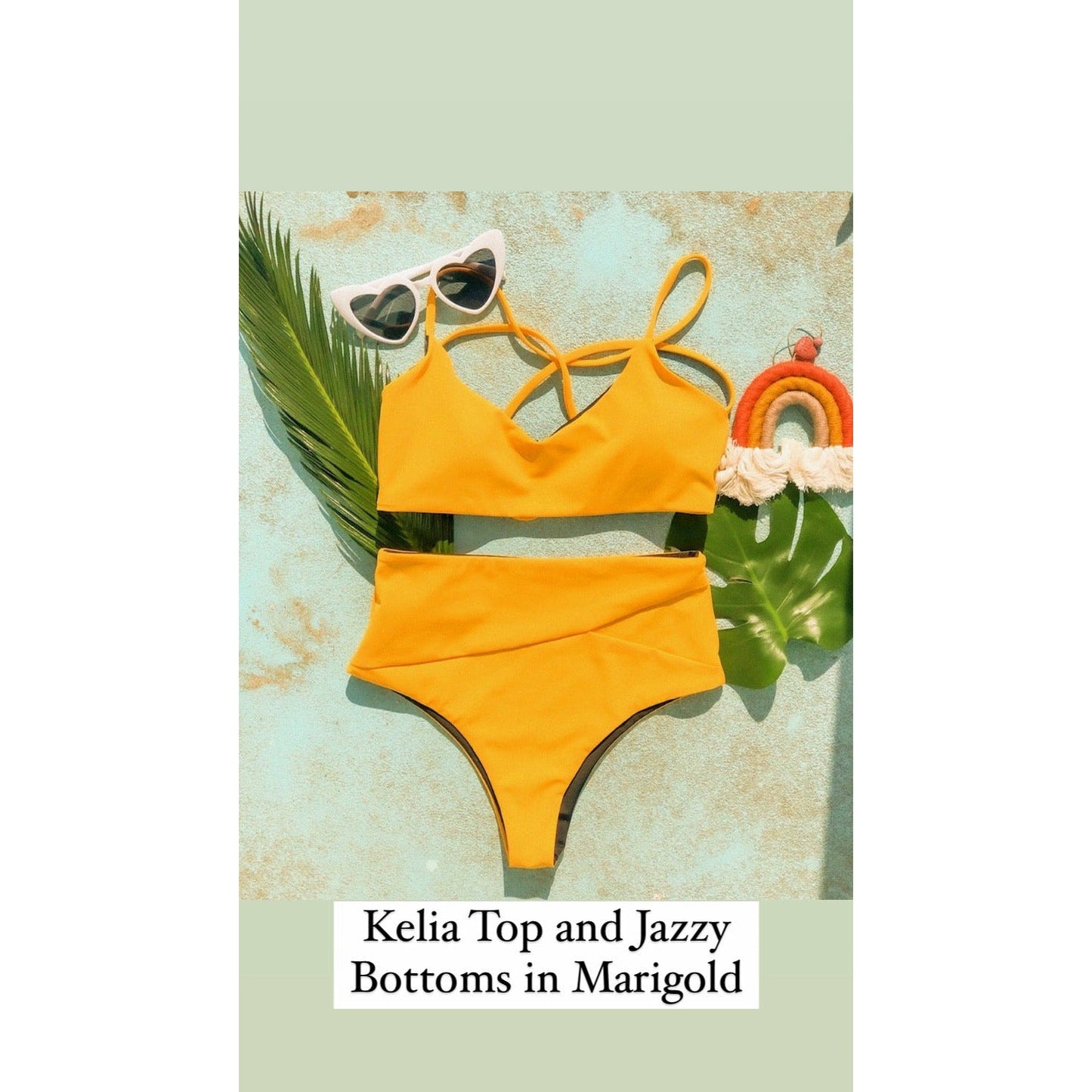 Kelia Twist Back Surf Top - Do Good Swimwear