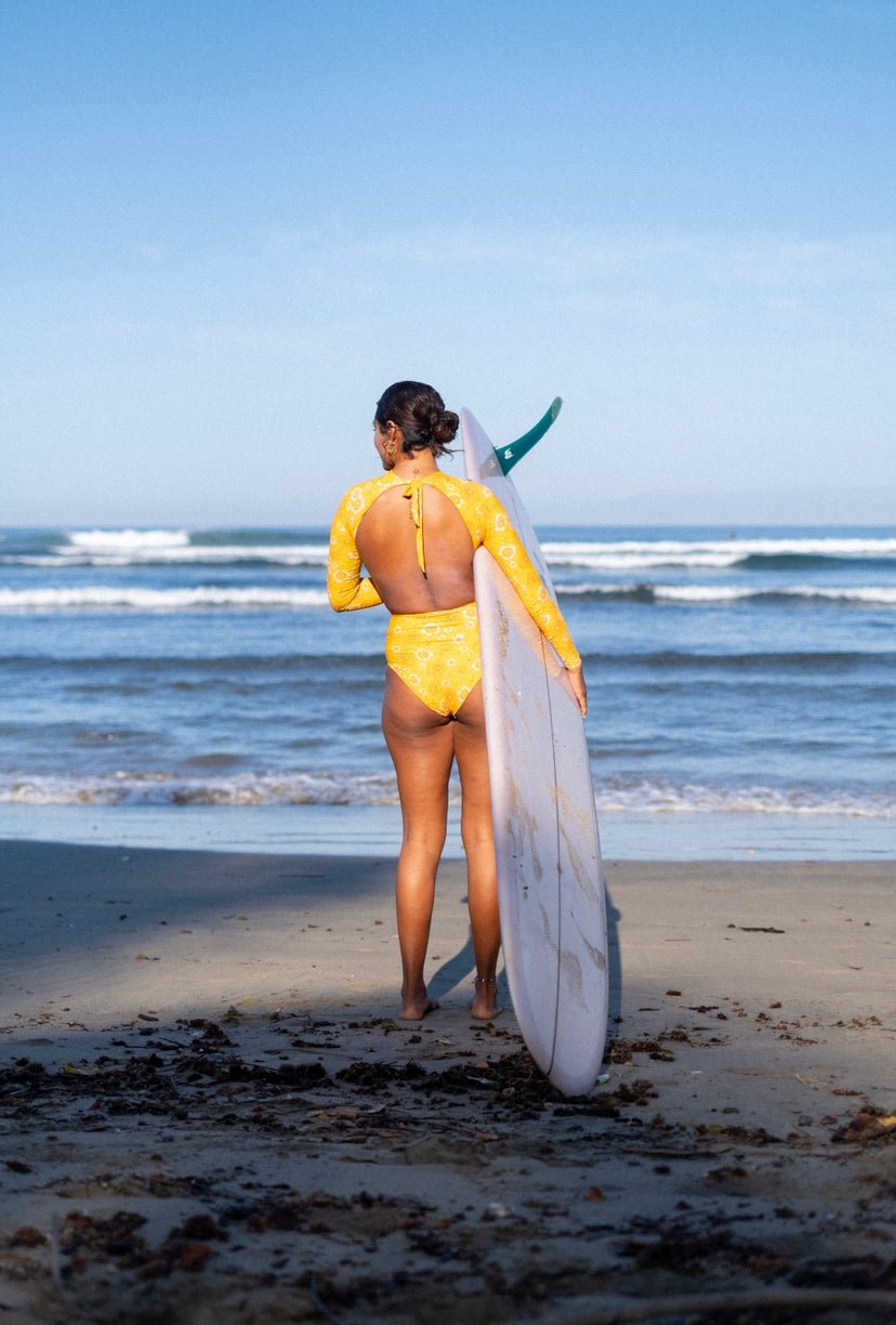 Orange Blossom Rashguard - Do Good Swimwear